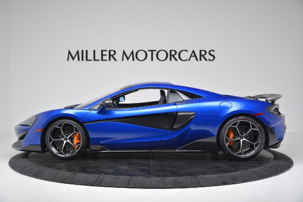 New 2020 McLaren 600LT SPIDER Convertible for sale Sold at Aston Martin of Greenwich in Greenwich CT 06830 13
