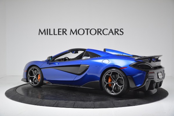 New 2020 McLaren 600LT SPIDER Convertible for sale Sold at Aston Martin of Greenwich in Greenwich CT 06830 4