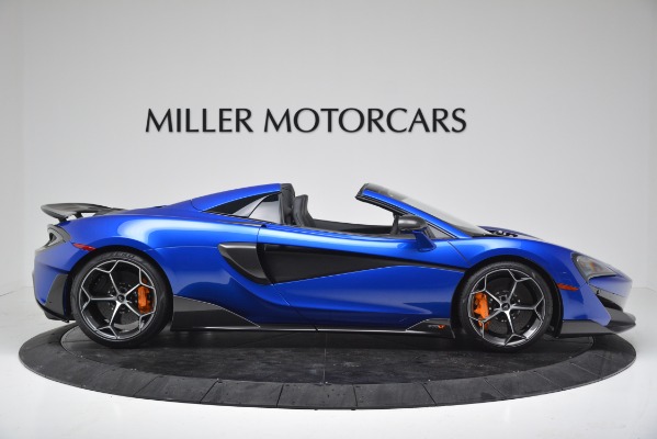 New 2020 McLaren 600LT SPIDER Convertible for sale Sold at Aston Martin of Greenwich in Greenwich CT 06830 9