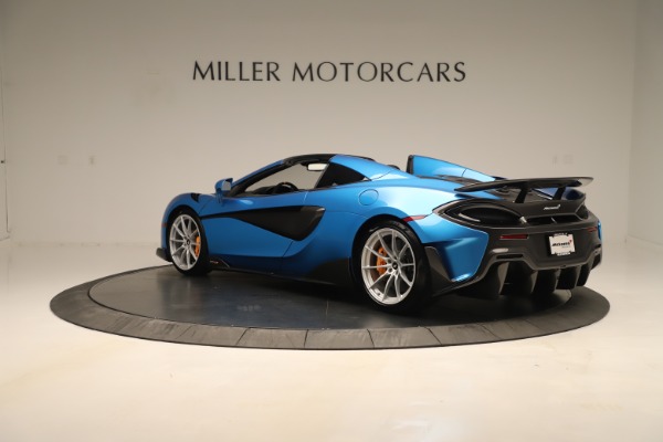 New 2020 McLaren 600LT SPIDER Convertible for sale Sold at Aston Martin of Greenwich in Greenwich CT 06830 3