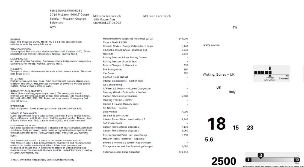 Used 2019 McLaren 600LT for sale Sold at Aston Martin of Greenwich in Greenwich CT 06830 25