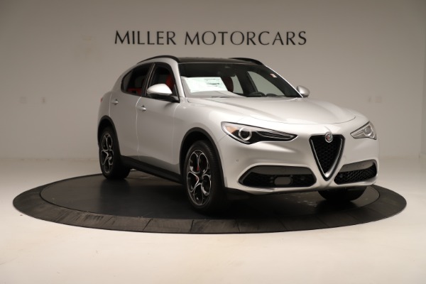 New 2019 Alfa Romeo Stelvio Ti Sport Q4 for sale Sold at Aston Martin of Greenwich in Greenwich CT 06830 11