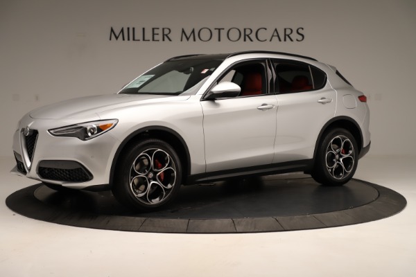 New 2019 Alfa Romeo Stelvio Ti Sport Q4 for sale Sold at Aston Martin of Greenwich in Greenwich CT 06830 2