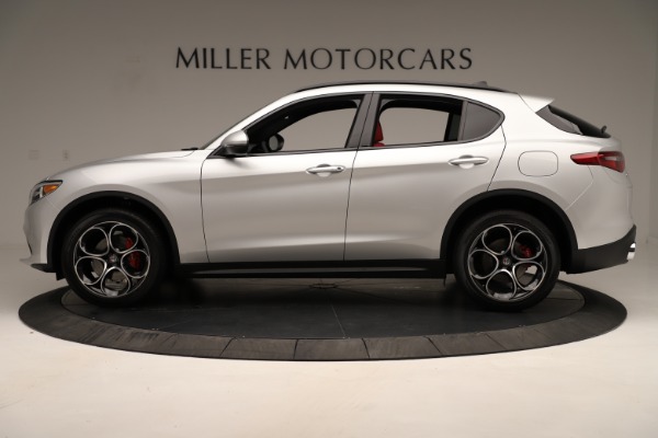 New 2019 Alfa Romeo Stelvio Ti Sport Q4 for sale Sold at Aston Martin of Greenwich in Greenwich CT 06830 3