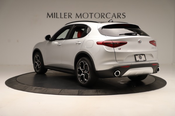 New 2019 Alfa Romeo Stelvio Ti Sport Q4 for sale Sold at Aston Martin of Greenwich in Greenwich CT 06830 5