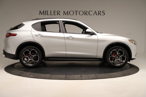 New 2019 Alfa Romeo Stelvio Ti Sport Q4 for sale Sold at Aston Martin of Greenwich in Greenwich CT 06830 9