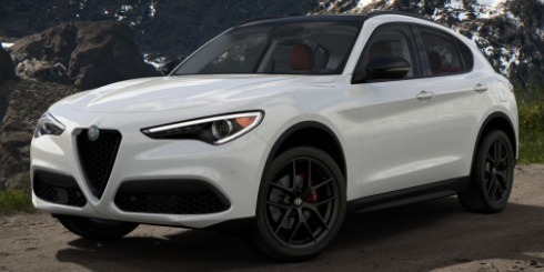 New 2019 Alfa Romeo Stelvio Ti Q4 for sale Sold at Aston Martin of Greenwich in Greenwich CT 06830 1