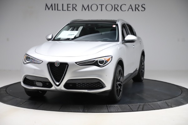 New 2019 Alfa Romeo Stelvio Ti Q4 for sale Sold at Aston Martin of Greenwich in Greenwich CT 06830 1