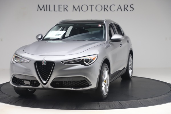 New 2019 Alfa Romeo Stelvio Ti Lusso Q4 for sale Sold at Aston Martin of Greenwich in Greenwich CT 06830 1