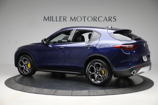 New 2019 Alfa Romeo Stelvio Ti Sport Q4 for sale Sold at Aston Martin of Greenwich in Greenwich CT 06830 4