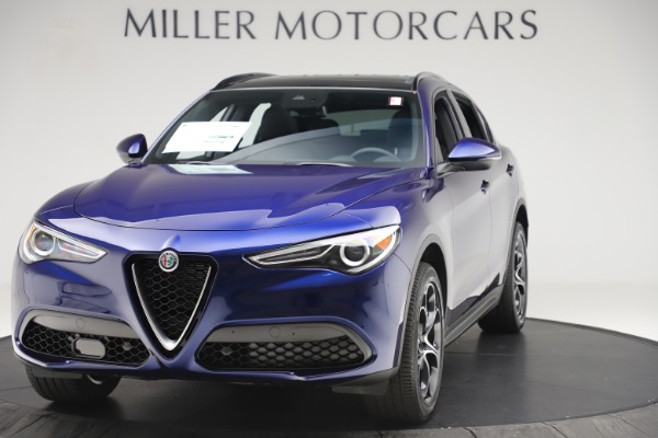 New 2019 Alfa Romeo Stelvio Ti Sport Q4 for sale Sold at Aston Martin of Greenwich in Greenwich CT 06830 1