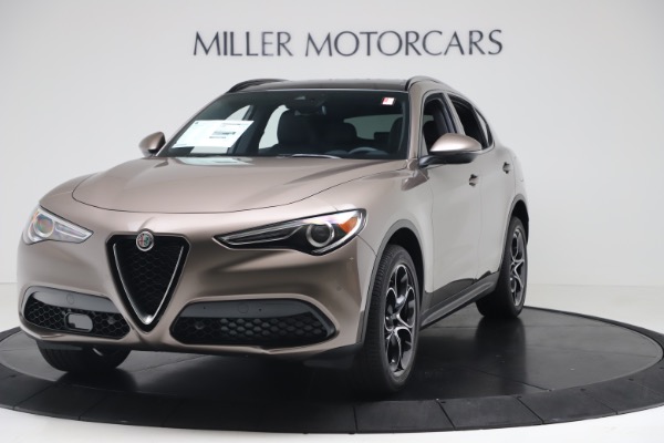 New 2019 Alfa Romeo Stelvio Ti Sport Q4 for sale Sold at Aston Martin of Greenwich in Greenwich CT 06830 1