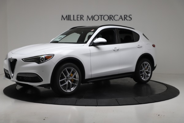 New 2019 Alfa Romeo Stelvio Ti Sport Q4 for sale Sold at Aston Martin of Greenwich in Greenwich CT 06830 2