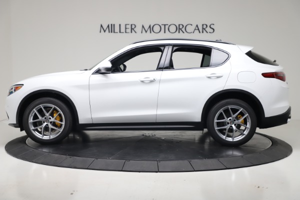 New 2019 Alfa Romeo Stelvio Ti Sport Q4 for sale Sold at Aston Martin of Greenwich in Greenwich CT 06830 3