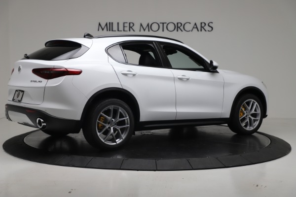 New 2019 Alfa Romeo Stelvio Ti Sport Q4 for sale Sold at Aston Martin of Greenwich in Greenwich CT 06830 8