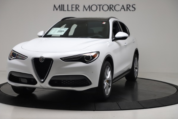 New 2019 Alfa Romeo Stelvio Ti Sport Q4 for sale Sold at Aston Martin of Greenwich in Greenwich CT 06830 1