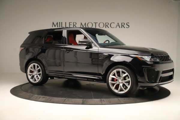 Used 2019 Land Rover Range Rover Sport SVR for sale Sold at Aston Martin of Greenwich in Greenwich CT 06830 10