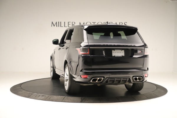 Used 2019 Land Rover Range Rover Sport SVR for sale Sold at Aston Martin of Greenwich in Greenwich CT 06830 5