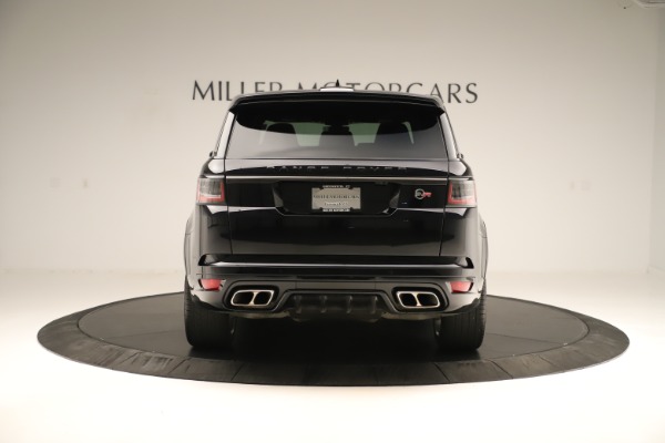 Used 2019 Land Rover Range Rover Sport SVR for sale Sold at Aston Martin of Greenwich in Greenwich CT 06830 6