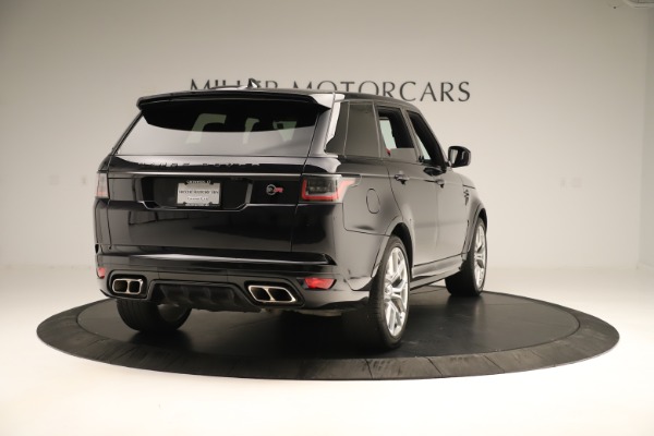 Used 2019 Land Rover Range Rover Sport SVR for sale Sold at Aston Martin of Greenwich in Greenwich CT 06830 7