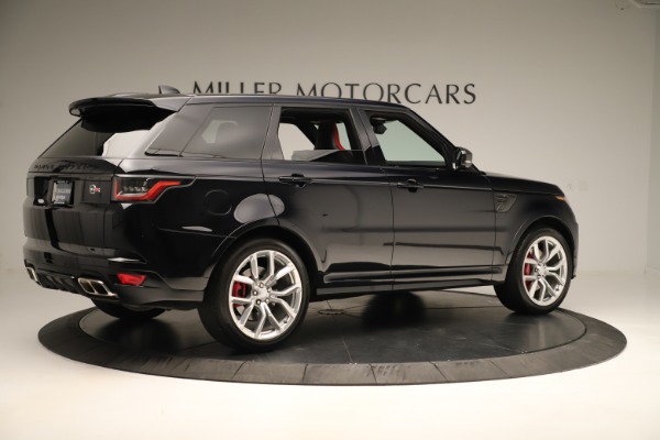 Used 2019 Land Rover Range Rover Sport SVR for sale Sold at Aston Martin of Greenwich in Greenwich CT 06830 8