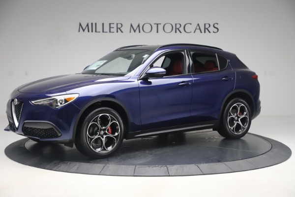 New 2019 Alfa Romeo Stelvio Ti Sport Q4 for sale Sold at Aston Martin of Greenwich in Greenwich CT 06830 2