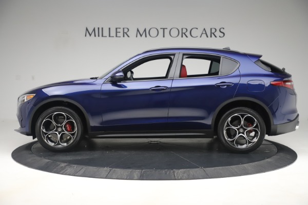 New 2019 Alfa Romeo Stelvio Ti Sport Q4 for sale Sold at Aston Martin of Greenwich in Greenwich CT 06830 3