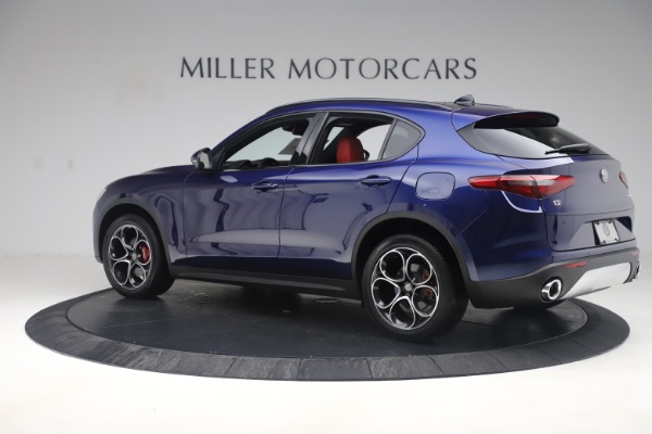 New 2019 Alfa Romeo Stelvio Ti Sport Q4 for sale Sold at Aston Martin of Greenwich in Greenwich CT 06830 4