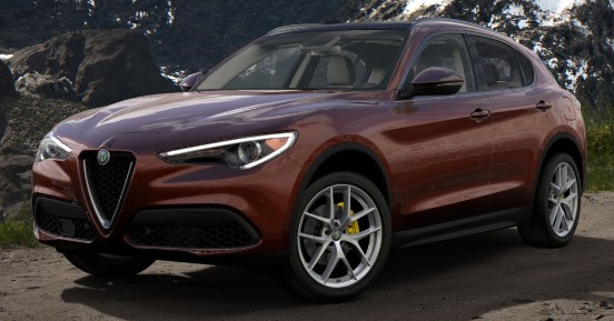 New 2019 Alfa Romeo Stelvio Ti Lusso Q4 for sale Sold at Aston Martin of Greenwich in Greenwich CT 06830 1