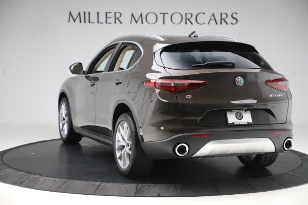 New 2019 Alfa Romeo Stelvio Ti Lusso Q4 for sale Sold at Aston Martin of Greenwich in Greenwich CT 06830 5