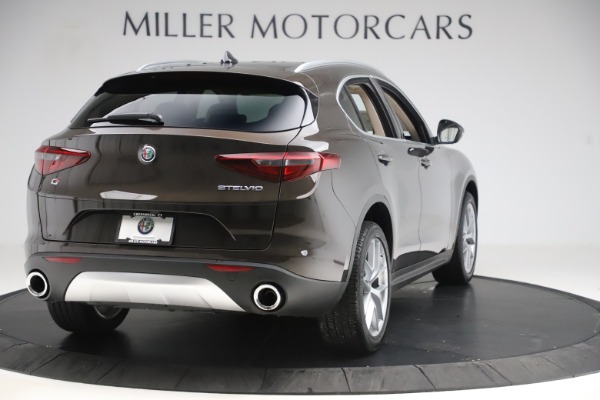 New 2019 Alfa Romeo Stelvio Ti Lusso Q4 for sale Sold at Aston Martin of Greenwich in Greenwich CT 06830 7