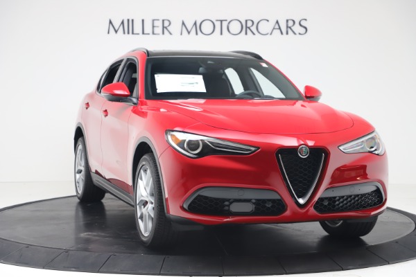 New 2019 Alfa Romeo Stelvio Ti Sport Q4 for sale Sold at Aston Martin of Greenwich in Greenwich CT 06830 11