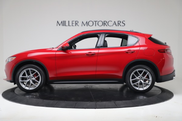 New 2019 Alfa Romeo Stelvio Ti Sport Q4 for sale Sold at Aston Martin of Greenwich in Greenwich CT 06830 3