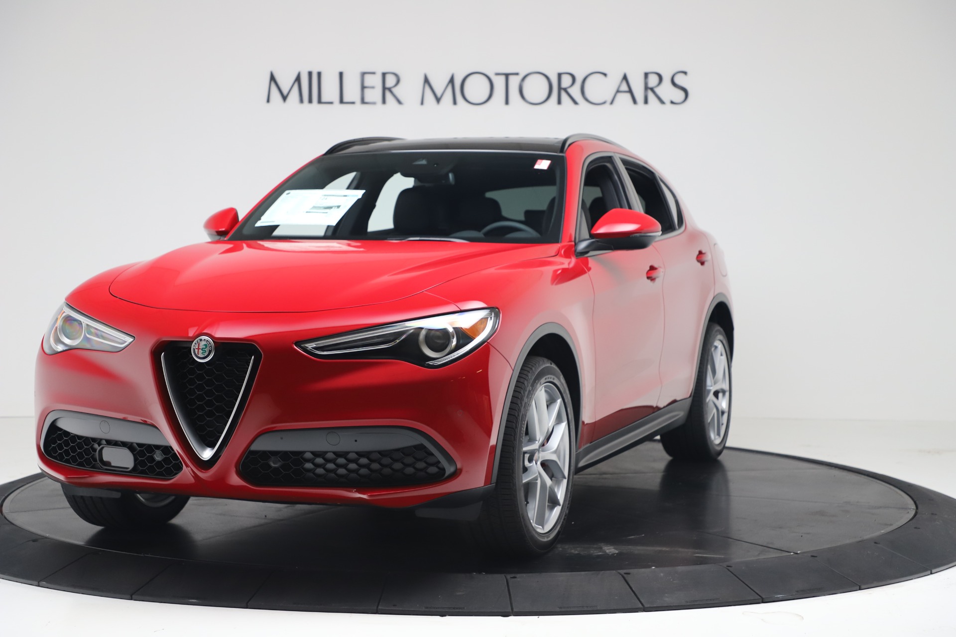 New 2019 Alfa Romeo Stelvio Ti Sport Q4 for sale Sold at Aston Martin of Greenwich in Greenwich CT 06830 1