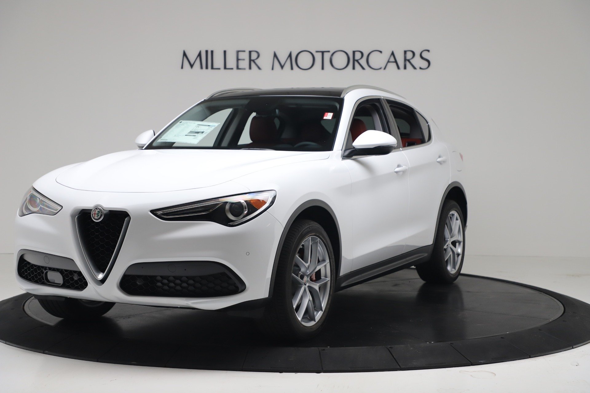 New 2019 Alfa Romeo Stelvio Ti Q4 for sale Sold at Aston Martin of Greenwich in Greenwich CT 06830 1