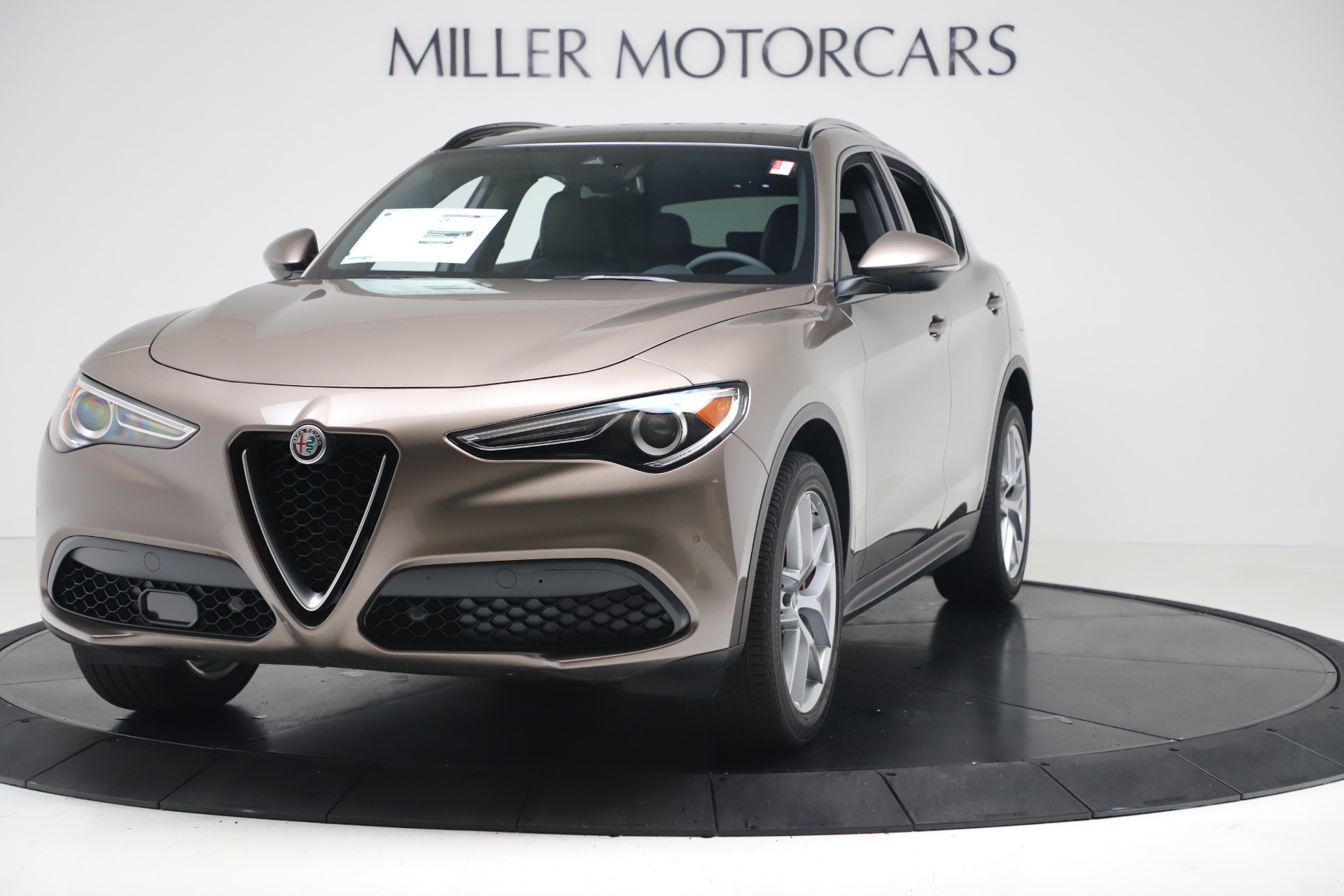 New 2019 Alfa Romeo Stelvio Ti Sport Q4 for sale Sold at Aston Martin of Greenwich in Greenwich CT 06830 1