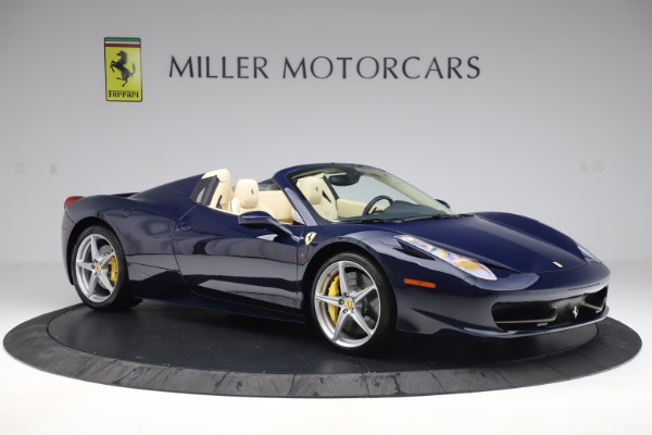 Used 2013 Ferrari 458 Spider for sale Sold at Aston Martin of Greenwich in Greenwich CT 06830 10