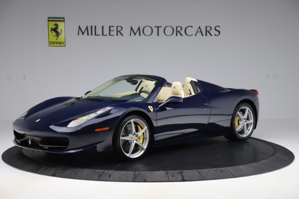 Used 2013 Ferrari 458 Spider for sale Sold at Aston Martin of Greenwich in Greenwich CT 06830 2