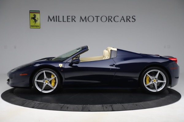 Used 2013 Ferrari 458 Spider for sale Sold at Aston Martin of Greenwich in Greenwich CT 06830 3