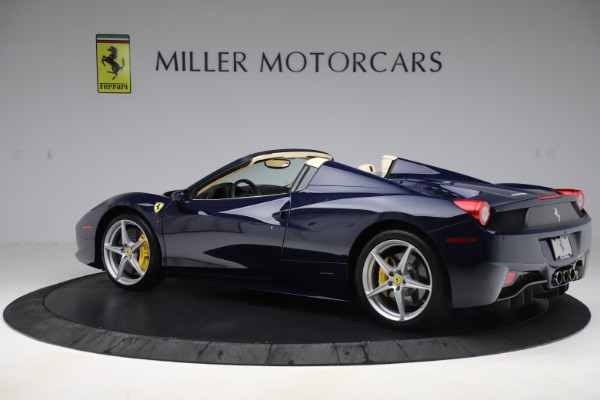 Used 2013 Ferrari 458 Spider for sale Sold at Aston Martin of Greenwich in Greenwich CT 06830 4