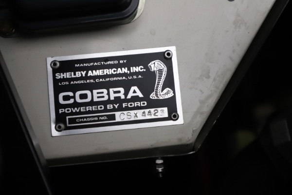 Used 1965 Ford Cobra CSX for sale Sold at Aston Martin of Greenwich in Greenwich CT 06830 14