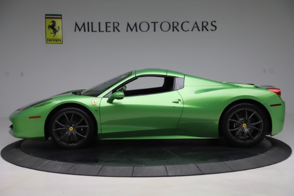 Used 2015 Ferrari 458 Spider for sale Sold at Aston Martin of Greenwich in Greenwich CT 06830 14