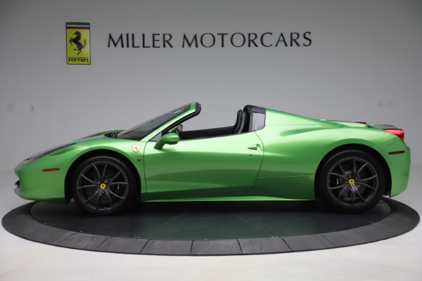 Used 2015 Ferrari 458 Spider for sale Sold at Aston Martin of Greenwich in Greenwich CT 06830 3