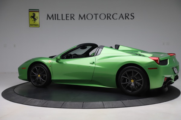 Used 2015 Ferrari 458 Spider for sale Sold at Aston Martin of Greenwich in Greenwich CT 06830 4