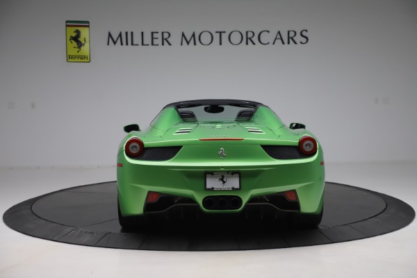 Used 2015 Ferrari 458 Spider for sale Sold at Aston Martin of Greenwich in Greenwich CT 06830 6