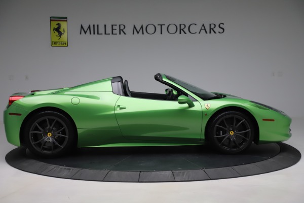 Used 2015 Ferrari 458 Spider for sale Sold at Aston Martin of Greenwich in Greenwich CT 06830 9