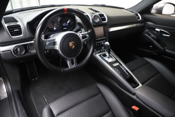 Used 2015 Porsche Cayman S for sale Sold at Miller Motorcars Aston Martin in Greenwich CT 06830 13