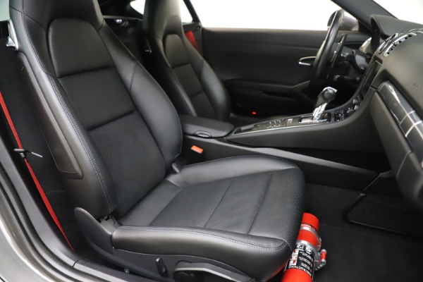 Used 2015 Porsche Cayman S for sale Sold at Miller Motorcars Aston Martin in Greenwich CT 06830 20
