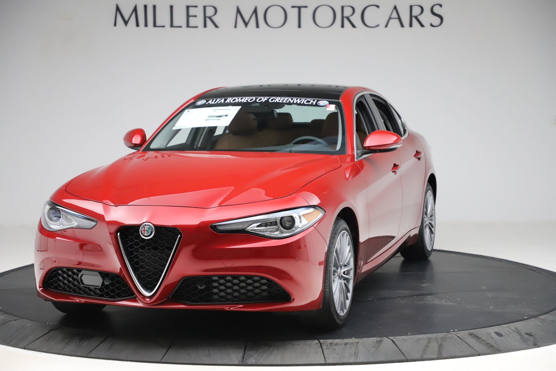 New 2019 Alfa Romeo Giulia Ti Lusso Q4 for sale Sold at Aston Martin of Greenwich in Greenwich CT 06830 1