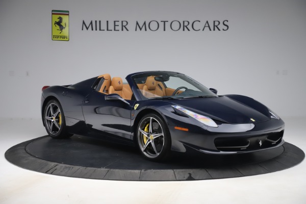 Used 2012 Ferrari 458 Spider for sale $194,900 at Aston Martin of Greenwich in Greenwich CT 06830 11